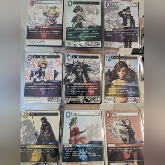 COPY - Final fantasy cards collection 78 pcs - Picture 11 of 16
